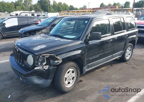 2012 Jeep Patriot Sport z USA, uszkodzony, nr VIN 1C4NJPBA9CD617153